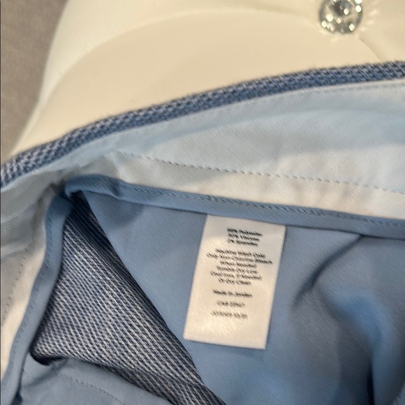 Talbots Hampshire Light Blue Ankle Pants - Picture 4 of 5